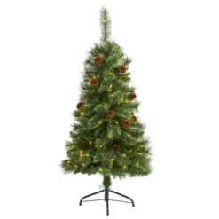 Brand new ⌛ Nearly Natural Mountain Pine 🔔 Christmas Tree With Lights ✨
