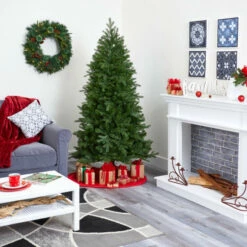 Best Sale 🔥 Nearly Natural Vienna Fir 🔔 Christmas Tree With Lights 🤩 -Nearly Natural Sales unnamed file 2528