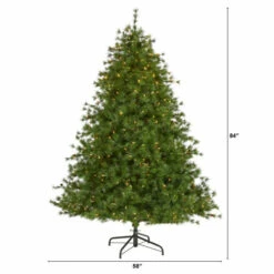 Best Sale 👍 Nearly Natural 7 Ft. Mountain Pine 🎁 Christmas Tree With 450 Lights 🔔 -Nearly Natural Sales unnamed file 256