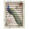 Cheap 🎉 Nearly Natural Peacock Window Shutter Wall Decor 💯 -Nearly Natural Sales unnamed file 287