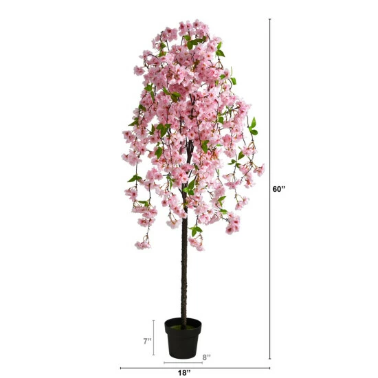 Coupon π Nearly Natural 5 Ft. Cherry Blossom Artificial Tree π 4 Coupon π Nearly Natural 5 Ft. Cherry Blossom Artificial Tree π - Image 2
