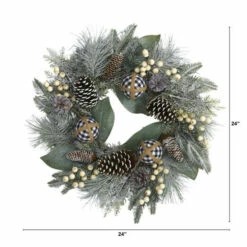 Best Sale β€οΈ Nearly Natural 24 In. Snow Tipped Holiday Artificial Wreath Ornaments π 6 Best Sale β€οΈ Nearly Natural 24 In. Snow Tipped Holiday Artificial Wreath Ornaments π -Nearly Natural Sales unnamed file 387