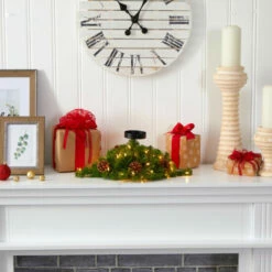 Cheap ❤️ Nearly Natural 16 In. 🔔 Christmas Pine Candelabrum With 35 Lights And Pine Cones ❤️ -Nearly Natural Sales unnamed file 390