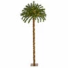 Promo 👏 Nearly Natural 5 Ft. 🎅 Christmas Palm Artificial Tree With 150 Warm White LED Lights 🎁