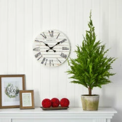 Coupon ✨ Nearly Natural 3.5 Ft. Cedar Pine Natural Look Artificial Tree In Decorative Planter ⌛ -Nearly Natural Sales unnamed file 444