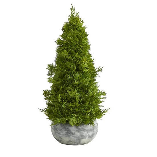 Best reviews of π Nearly Natural 18 In. Cypress Cone Artificial Tree In Decorative Planter π 3 Best reviews of π Nearly Natural 18 In. Cypress Cone Artificial Tree In Decorative Planter π