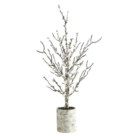 Cheap π Nearly Natural 24 In. Snowed Twig Artificial Tree In Decorative Planter π 3 Cheap π Nearly Natural 24 In. Snowed Twig Artificial Tree In Decorative Planter π