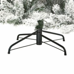 Outlet 🎁 Nearly Natural 7.5 Ft. Flocked Livingston Fir Artificial 🎄 Christmas Tree With Pine Cones And 500 Clear Warm LED Ligh ❤️ -Nearly Natural Sales unnamed file 478