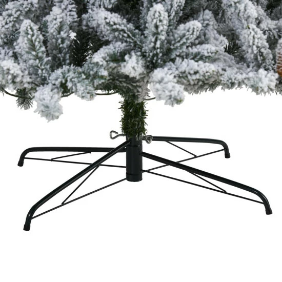 Flash Sale π€© Nearly Natural 9 Ft. Flocked Livingston Fir Artificial π Christmas Tree With Pine Cones And 650 Clear Warm LED Lights π₯ 8 Flash Sale π€© Nearly Natural 9 Ft. Flocked Livingston Fir Artificial π Christmas Tree With Pine Cones And 650 Clear Warm LED Lights π₯ - Image 6