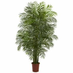Cheapest 🛒 Nearly Natural 7.5 Ft. Areca Palm UV Resistant Indoor/Outdoor Plant 🎁