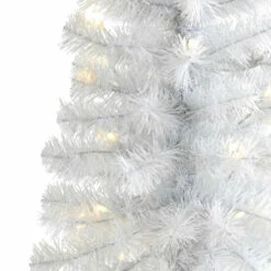 Best Sale 🤩 Nearly Natural 2 Ft. White Artificial 🎁 Christmas Tree With 35 LED Lights And 72 Bendable Branches 🔥 -Nearly Natural Sales unnamed file 522