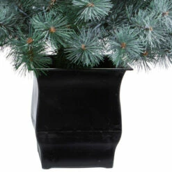 Cheapest 😉 Nearly Natural 4' Snowy Mountain Pine Artificial ❄ Christmas Tree With 150 LED Lights And Decorative Planter 👏 -Nearly Natural Sales unnamed file 536