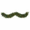 Hot Sale ✔️ Nearly Natural 6 Ft. White Mountain Pine Artificial Garland With 35 White Warm LED Lights And Pinecones 👍 -Nearly Natural Sales unnamed file 546
