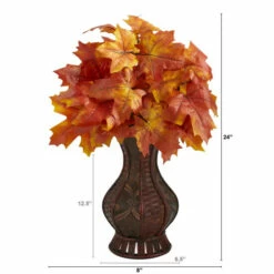 Best Pirce π Nearly Natural 24 In. Autumn Maple Leaf Artificial Plant In Decorative Planter Orange π₯° 9 Best Pirce π Nearly Natural 24 In. Autumn Maple Leaf Artificial Plant In Decorative Planter Orange π₯° -Nearly Natural Sales unnamed file 613