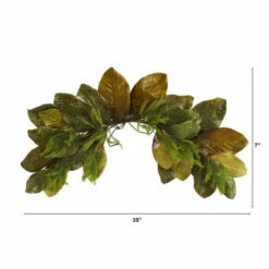 Top 10 🌟 Nearly Natural 35 In. Fall Magnolia Leaf Artificial Swag ✨ -Nearly Natural Sales unnamed file 658
