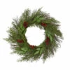 Discount 🎉 Nearly Natural 20" Cedar & Ruscus With Berries Artificial Wreath 👍