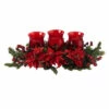 Best Sale 👏 Nearly Natural Poinsettia & Berry Triple Candelabrum 😉 1 Best Sale 👏 Nearly Natural Poinsettia & Berry Triple Candelabrum 😉 -Nearly Natural Sales unnamed file 727