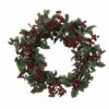 Promo 🥰 Nearly Natural 24" Holly Berry Wreath 👍 -Nearly Natural Sales unnamed file 734