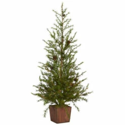 Buy 🥰 Nearly Natural 3 Ft. Natural Look Artificial ❄ Christmas Tree 🧨