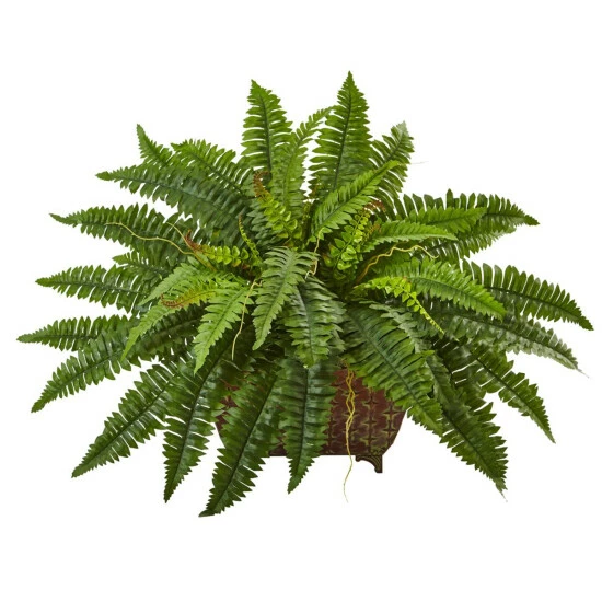 Best deal π Nearly Natural 23" Boston Fern In Metal Planter π₯ 3 Best deal π Nearly Natural 23" Boston Fern In Metal Planter π₯