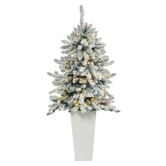 Best Sale π Nearly Natural 4.5 Ft. Flocked π
Christmas Tree With 150 LED Lights β€οΈ 3 Best Sale π Nearly Natural 4.5 Ft. Flocked π
Christmas Tree With 150 LED Lights β€οΈ