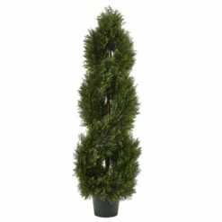Best deal ⌛ Nearly Natural 4 Ft. Pond Cypress Topiary Indoor/Outdoor Plant 🎁
