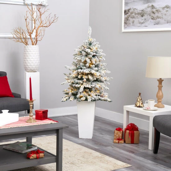 Best Sale π Nearly Natural 4.5 Ft. Flocked π
Christmas Tree With 150 LED Lights β€οΈ 4 Best Sale π Nearly Natural 4.5 Ft. Flocked π
Christmas Tree With 150 LED Lights β€οΈ - Image 2