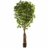 Wholesale 😍 Nearly Natural 7.5 Ft. Super Deluxe Ficus Tree With 1,386 Leaves 👍 -Nearly Natural Sales unnamed file 843