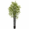 Deals 💯 Nearly Natural 6 Ft. UV Resistant 9-Stalk Black Bamboo Tree ⭐ -Nearly Natural Sales unnamed file 858