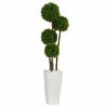 Cheap ✨ Nearly Natural 4 Ft. UV Resistant Boxwood Topiary In Planter ✔️ -Nearly Natural Sales unnamed file 861