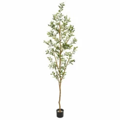 Discount 🌟 Nearly Natural 82" Olive Artificial Tree 🧨