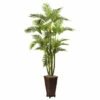 Brand new 👍 Nearly Natural 6.5" Areca With Decorative Planter 🔔 -Nearly Natural Sales unnamed file 883