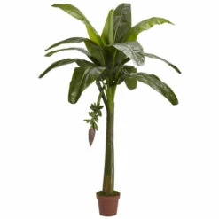 Brand new 🧨 Nearly Natural 6 Ft. Real Touch Banana Tree 🤩