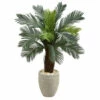 Cheap 👏 Nearly Natural 4.5 Ft. Cycas Artificial Tree In Oval Planter 🤩 -Nearly Natural Sales unnamed file 905