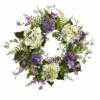 Hot Sale 👏 Nearly Natural 24" Hydrangea Berry Wreath 👏 -Nearly Natural Sales unnamed file 939