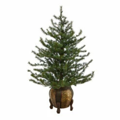 Deals 😉 Nearly Natural 4.5 Ft. 🎁 Christmas Tree With 100 Clear Lights 🤩 -Nearly Natural Sales unnamed file 94