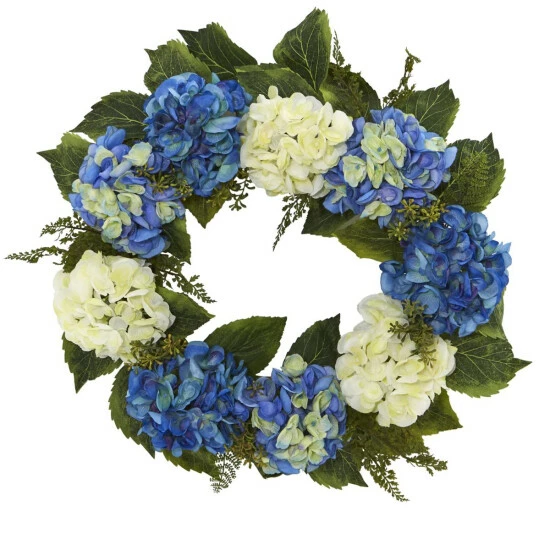 Deals π€© Nearly Natural 24" Hydrangea Wreath π 3 Deals π€© Nearly Natural 24" Hydrangea Wreath π