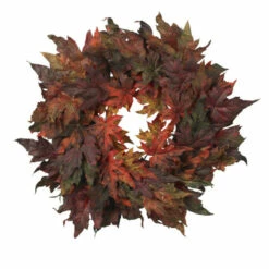 Best reviews of 🎁 Nearly Natural 30" Maple Leaf Wreath 👍
