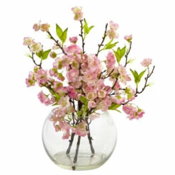 Outlet ✨ Nearly Natural Silk Cherry Blossom Arrangement 🎉